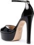 Stuart Weitzman Zwarte elegante platform sandalen Black Dames - Thumbnail 3