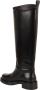 Stuart Weitzman Zwarte Leren Instap Blokhak Laarzen Black Dames - Thumbnail 8