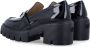 Stuart Weitzman Zwarte Gesloten Loafer met Kristallen Gesp Black Dames - Thumbnail 4