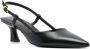 Stuart Weitzman Zwarte Gesp Slingback Puntige Neus Hakken Black Dames - Thumbnail 3