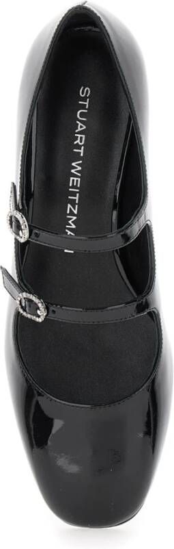 Stuart Weitzman Zwarte Hak Pomp Claris MJ Black Dames