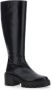 Stuart Weitzman Zwarte Leren Laarzen Ronde Neus Rits Black Dames - Thumbnail 8