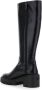 Stuart Weitzman Zwarte Leren Laarzen Ronde Neus Rits Black Dames - Thumbnail 9