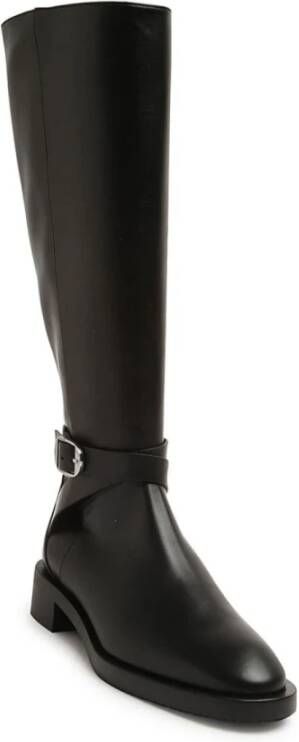 Stuart Weitzman Zwarte Laarzen Sj296 Black Dames