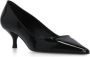 Stuart Weitzman Zwarte Leren Hakken Schoenen Pijl Teen Black Dames - Thumbnail 4