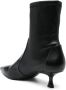 Stuart Weitzman Zwarte Leren Kitten Heel Laarzen Black Dames - Thumbnail 6