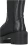 Stuart Weitzman Zwarte Leren Laarzen Ronde Neus Rits Black Dames - Thumbnail 6