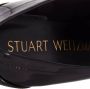 Stuart Weitzman Zwarte leren loafer met blokhak Black Dames - Thumbnail 4