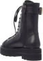 Stuart Weitzman Zwarte Leren Plateau Enkellaarzen Black Dames - Thumbnail 2