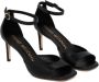 Stuart Weitzman Zwarte Nudist Sandalen Vierkante Punt Stiletto Black Dames - Thumbnail 2