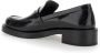 Stuart Weitzman Zwarte platte schoenen Palmer Bold Loafer Black Dames - Thumbnail 12