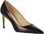 Stuart Weitzman Zwarte puntige neus hoge hak pumps Black Dames - Thumbnail 3