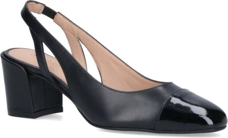 Stuart Weitzman Zwarte Slingback Hakken Schoenen Black Dames