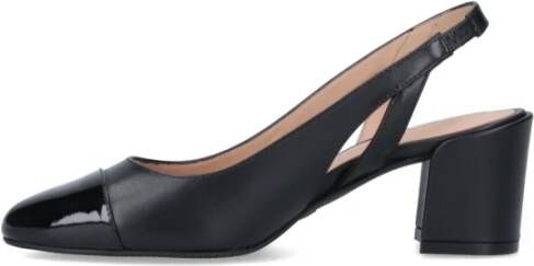 Stuart Weitzman Zwarte Slingback Hakken Schoenen Black Dames