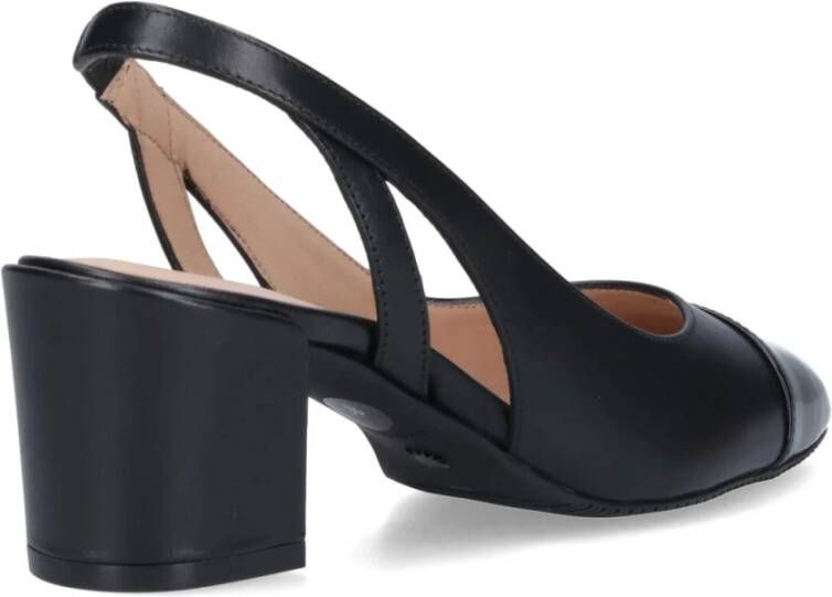 Stuart Weitzman Zwarte Slingback Hakken Schoenen Black Dames