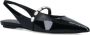 Stuart Weitzman Zwarte Slingback Parel Detail Platte Schoenen Black Dames - Thumbnail 11