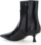 Stuart Weitzman Zwarte Zip Bootie Naomi 50 Black Dames - Thumbnail 2