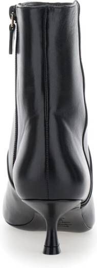 Stuart Weitzman Zwarte Zip Bootie Naomi 50 Black Dames