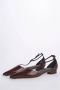 Studio Amelia Bruine Platte Ballerina Schoenen Brown Dames - Thumbnail 2