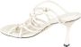 Studio Amelia Elegante Hoge Hak Sandaal Beige Dames - Thumbnail 3