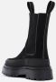 Stutterheim Stevige Nubuck Halfhoge Waterdichte Laarzen Black Dames - Thumbnail 5