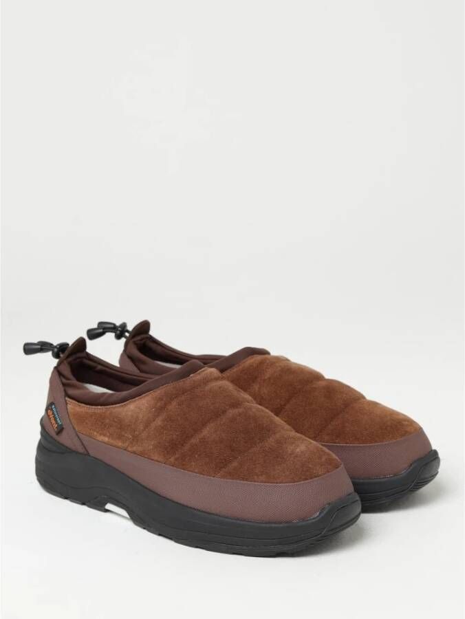 Suicoke Bruine Pepper Sev Suède Sneakers Brown Heren