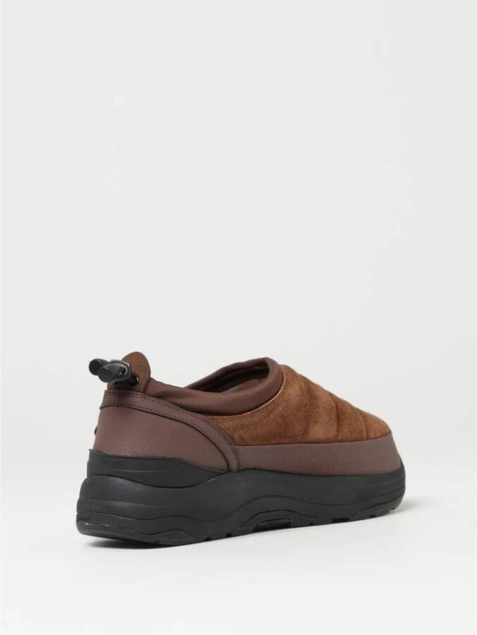 Suicoke Bruine Pepper Sev Suède Sneakers Brown Heren