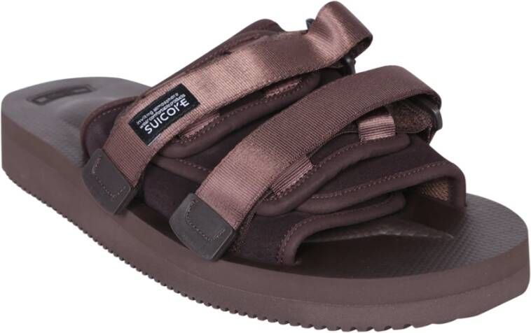 Suicoke Bruine Sandalen Stijlvol Comfortabele Herenschoenen Brown Heren