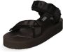 Suicoke Comfortabele Antibacteriële Platte Sandalen Black Heren - Thumbnail 2