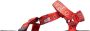 Suicoke Rode Nylon Slip-On Sandalen met Zwarte Patroon Detail Red Dames - Thumbnail 8