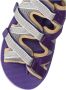Suicoke Grijze Platte Sandalen met Zip-Ab Detail Gray Unisex - Thumbnail 5