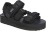 Suicoke Zwarte Synthetische Sandalen met EVA Voetbed Black Heren - Thumbnail 5