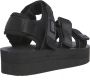 Suicoke Zwarte Synthetische Sandalen met EVA Voetbed Black Heren - Thumbnail 6