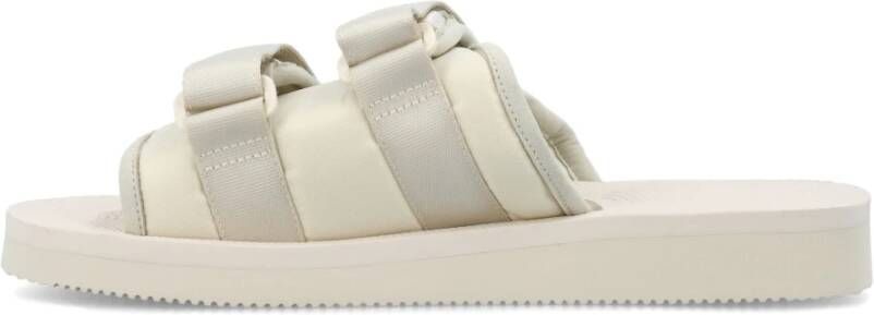 Suicoke Gesloten Krijt Moto Cab Schoenen Beige Dames