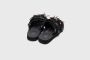 Suicoke Zwarte Eco Leren Sandalen Black Dames - Thumbnail 8