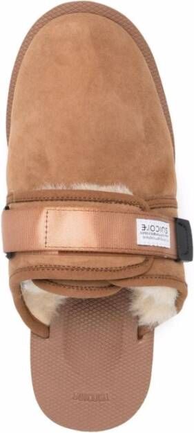 Suicoke Slippers Bruin Zavo Brown Heren