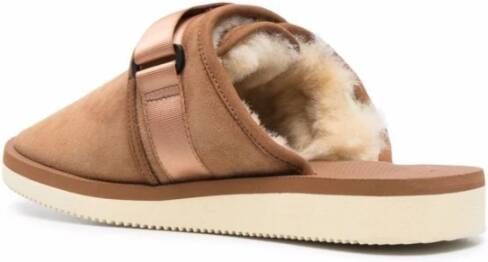 Suicoke Slippers Bruin Zavo Brown Heren