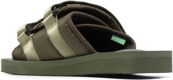 Suicoke Slippers Olijfgroen Moto Cab Green Heren