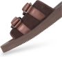 Suicoke Suede Sandalen voor Moto-Vs Stijl Brown Heren - Thumbnail 3