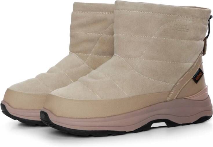 Suicoke Suède Winterlaarzen met Thinsulate Technologie Beige Heren