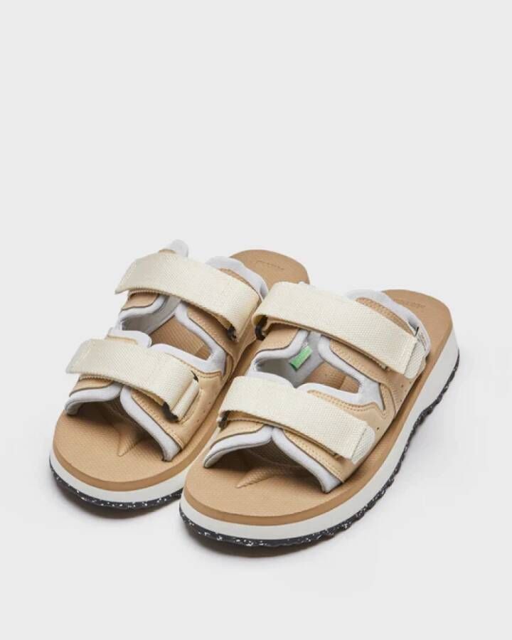 Suicoke Unisex Mogi Sandalen Beige Dames