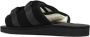 Suicoke Zwarte Leren Slides Sandalen Black Dames - Thumbnail 3