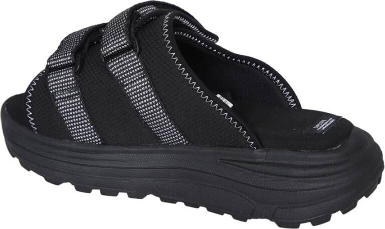 Suicoke Zwarte Sandalen Stijlvol Comfortabele Herenschoenen Black Heren