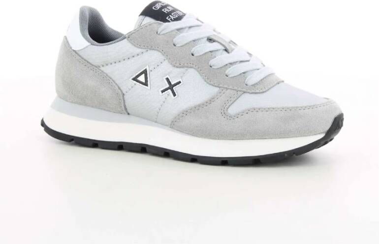 Sun68 Ally Bright Nylon Damesschoenen Zilver Gray Dames