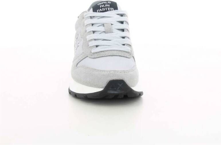 Sun68 Ally Bright Nylon Damesschoenen Zilver Gray Dames