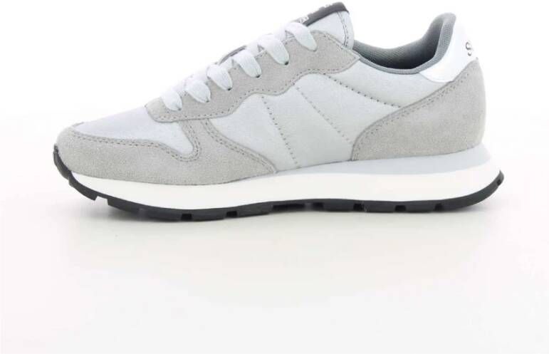 Sun68 Ally Bright Nylon Damesschoenen Zilver Gray Dames