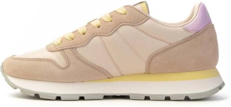 Sun68 Ally Solid Nylon Hardloopschoenen Beige Dames