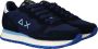 Sun68 Navy Blauwe Platte Schoenen Blue Dames - Thumbnail 10