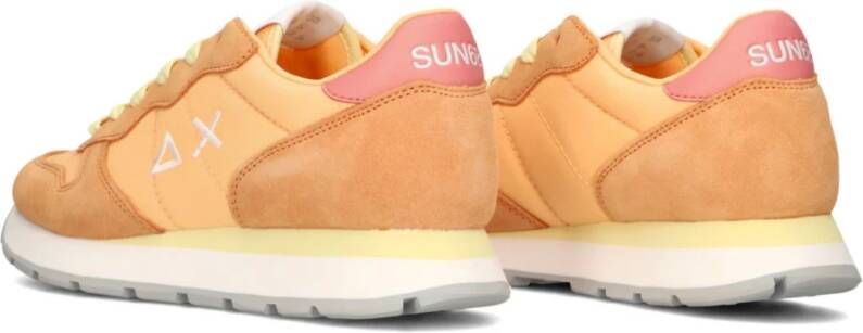 Sun68 Ally Solid Nylon Sneakers Orange Dames