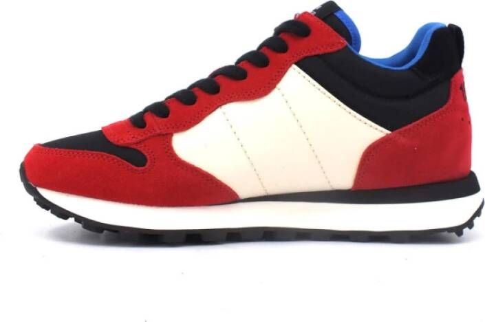 Sun68 Array Sneakers Groot Red Heren